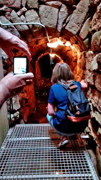 La Mina, el pontarró i el pedró de L'Estany