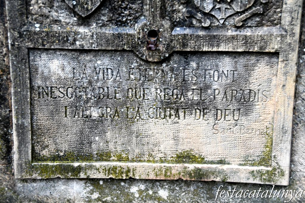 Vimbodí i Poblet - Font de Sant Bernat