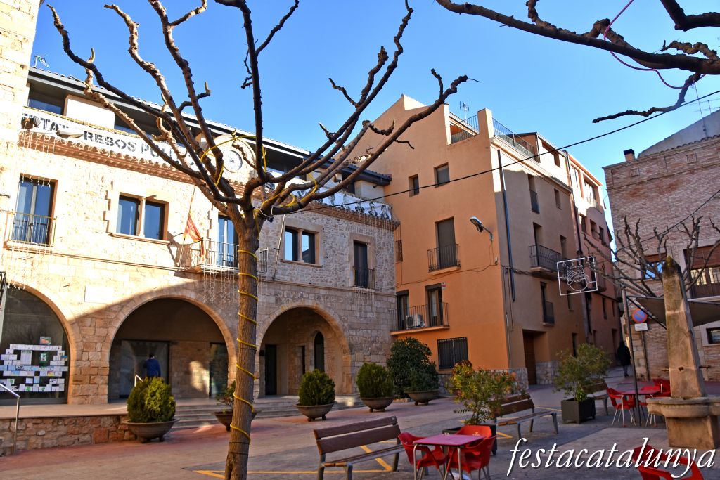Vimbodí i Poblet - Nucli Històric - Plaça Major - Ajuntament 
