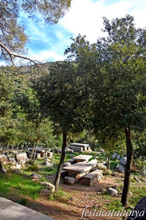 Vimbodí i Poblet - Vall de Castellfollit - Àrea de lleure de la Roca de l'Abella