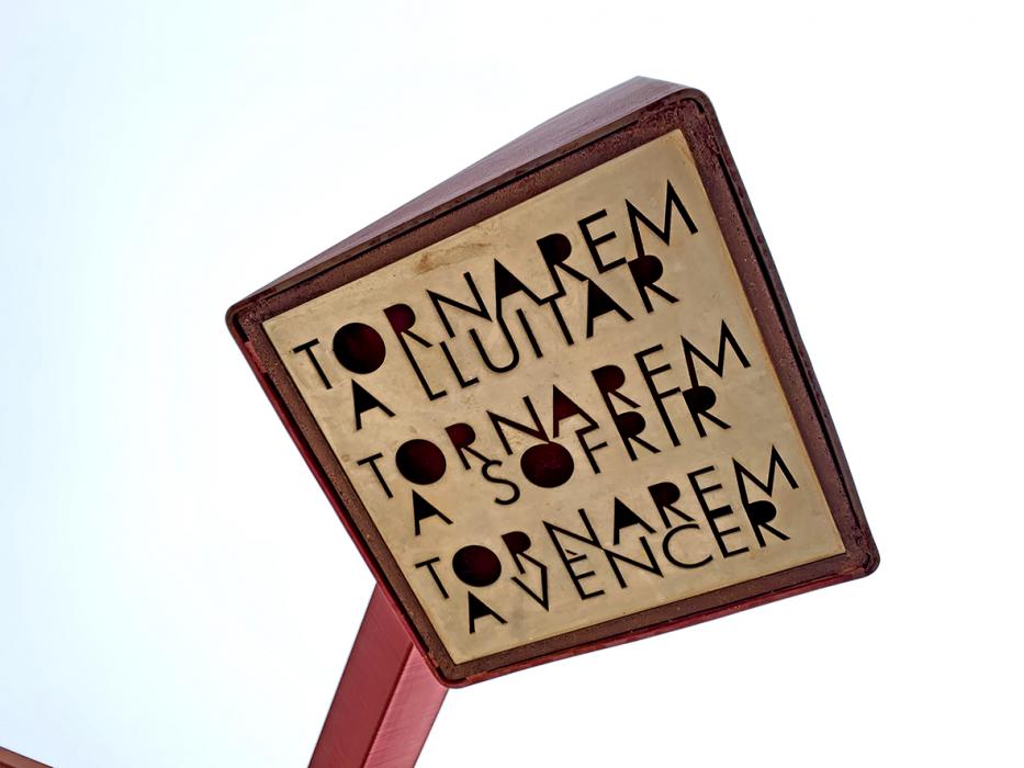 Espai Linear, monument al President Lluís Companys a Alcover