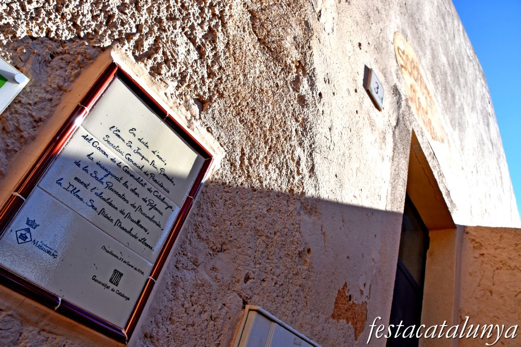 Masllorenç - Sala Recreativa L'Armonia de Masarbonès