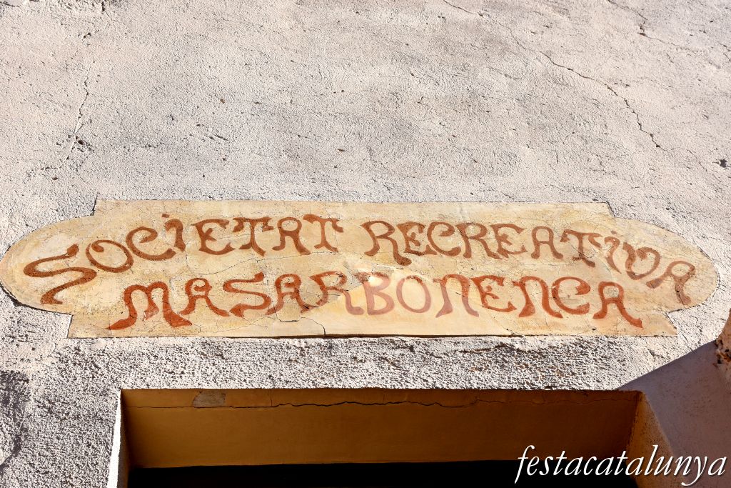 Masllorenç - Sala Recreativa L'Armonia de Masarbonès 