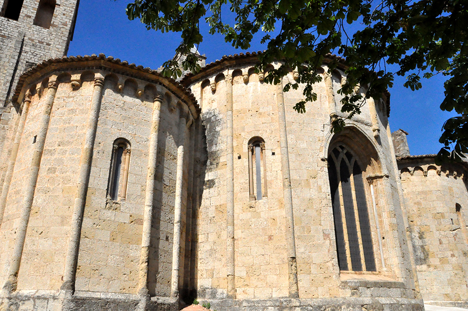 Capçalera del monestir de Sant Cugat del Vallès ***