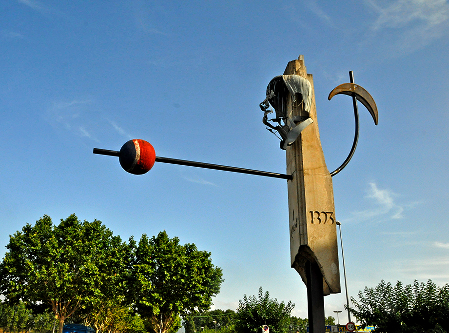 L'arc d'una ferida de Lluna, homenatge a Joan Miró a Santa Perpètua de Mogoda