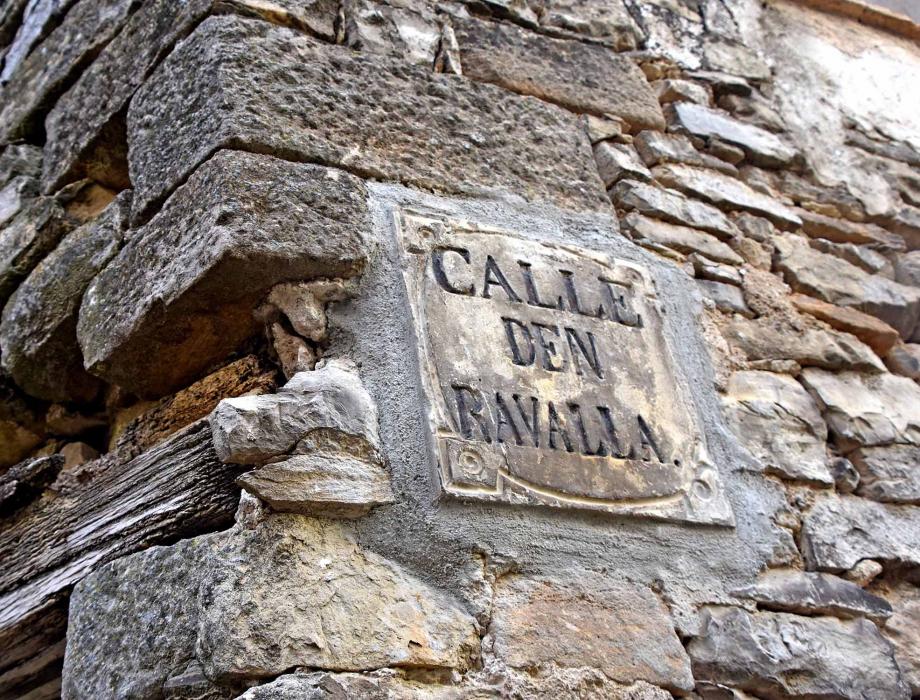 Call Jueu o carrer de Ravalla de Conesa