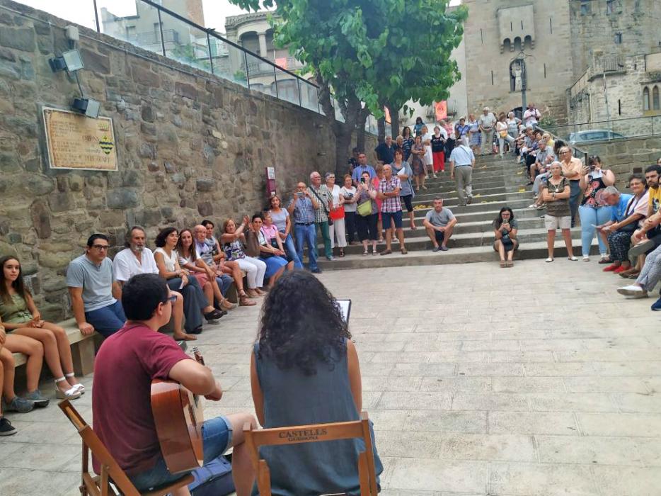 Itinerari poètic Jordi Pàmias a Guissona