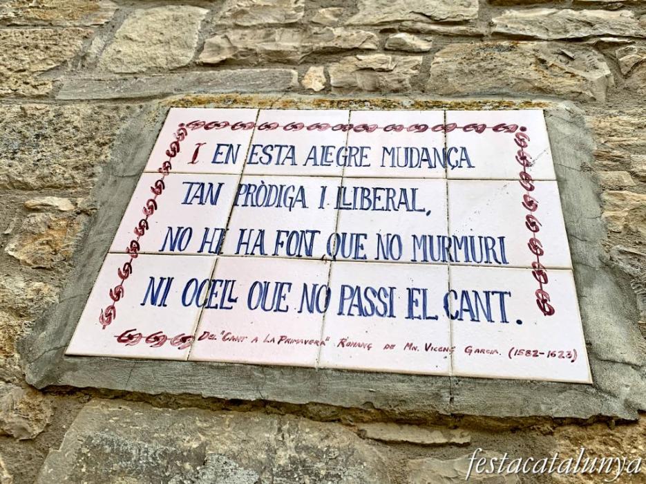 Vallfogona de Riucorb - Rector de Vallfogona