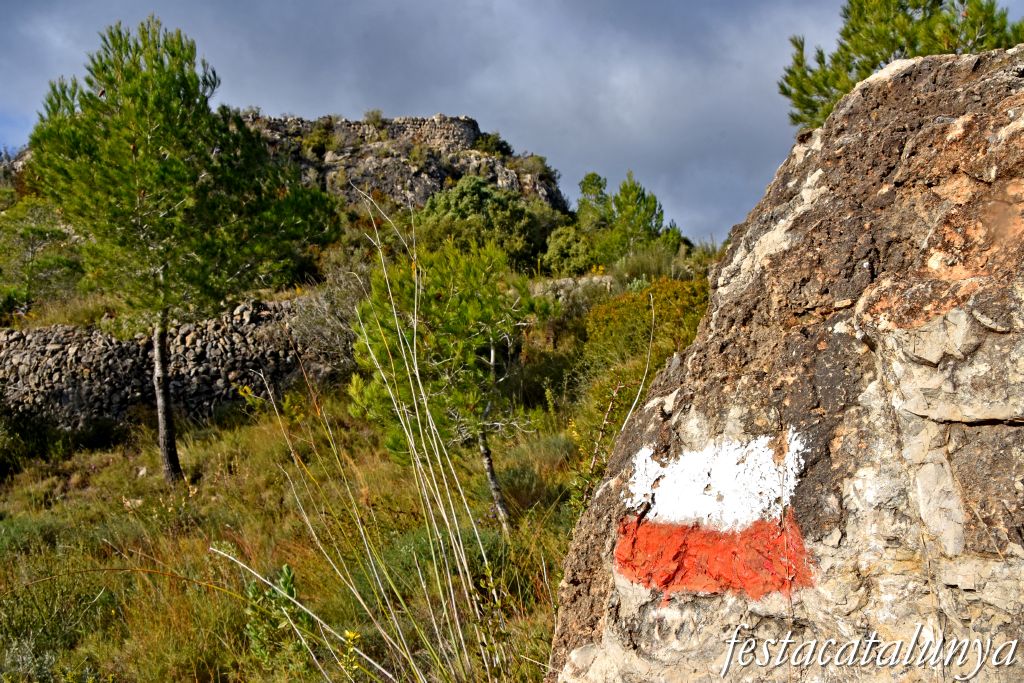 Albinyana - Castell de l'Esquernosa o de l'Esquena Rosa