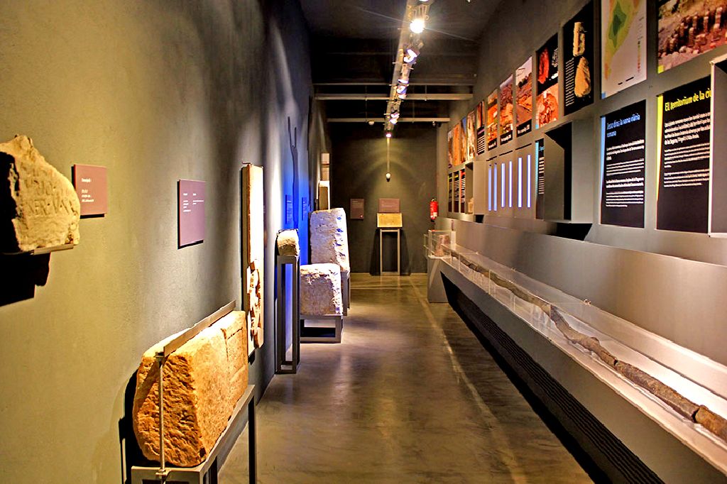 Museu de Guissona, parc arqueològic de la ciutat romana de Iesso ***