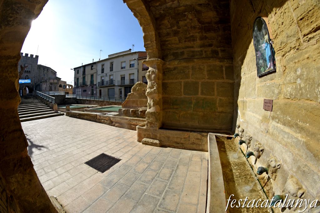 Guissona - Font i Safareigs de la Vila