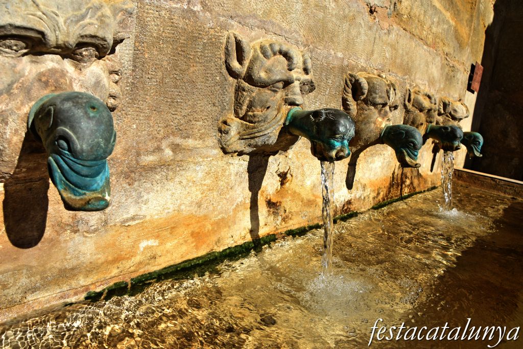 Guissona - Font i Safareigs de la Vila 