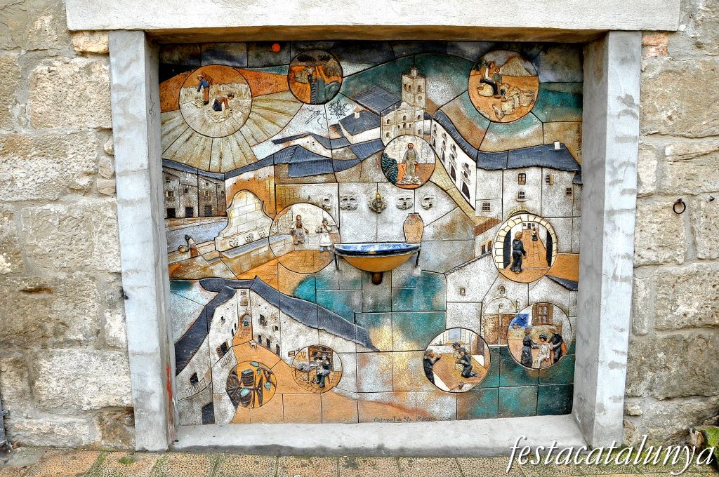 Guissona - Convent i església de Santa Mònica 