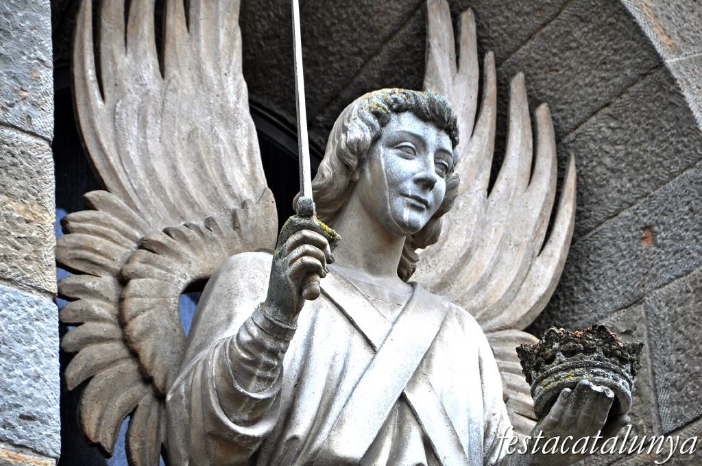 Guissona - Portal de l'Àngel i Muralla 