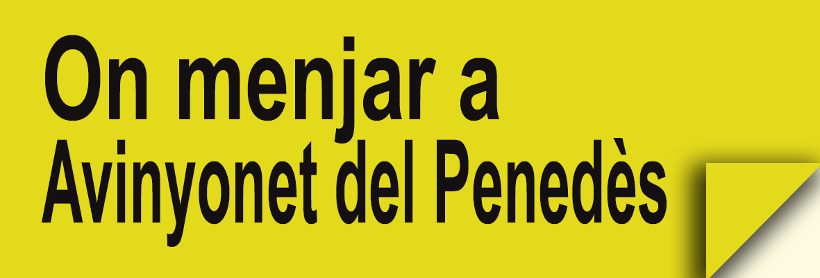 On Menjar a Avinyonet del Penedès