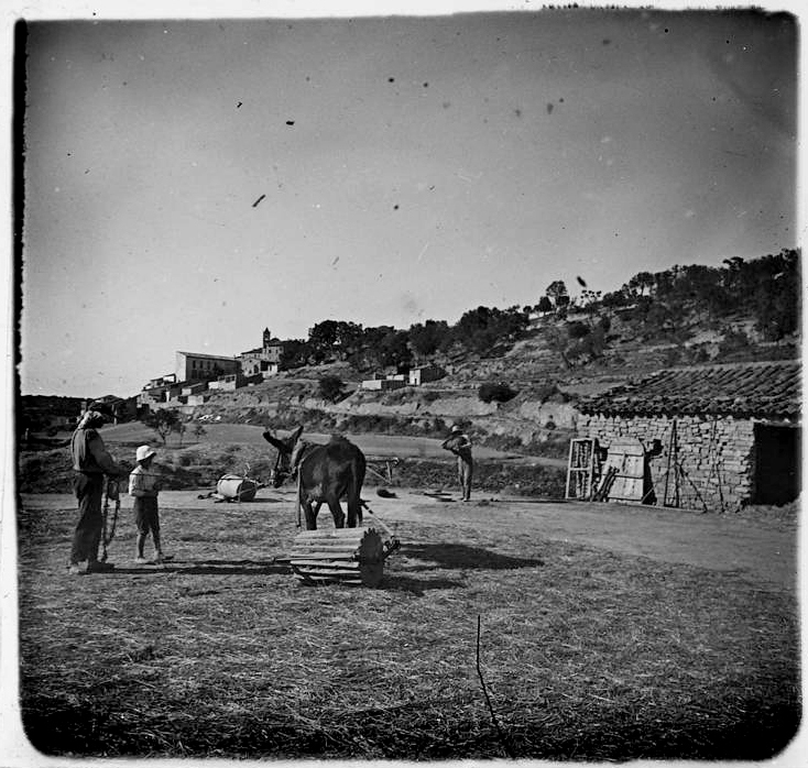 Sant Guim de Freixenet - Freixenet (Foto: Josep Salvany any 1923.  Biblioteca Catalunya)