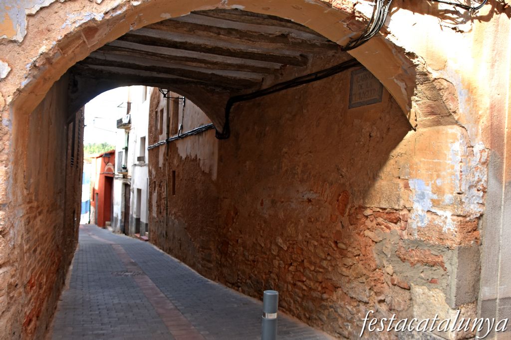 Vila-rodona - Volta del carrer de la Claveguera