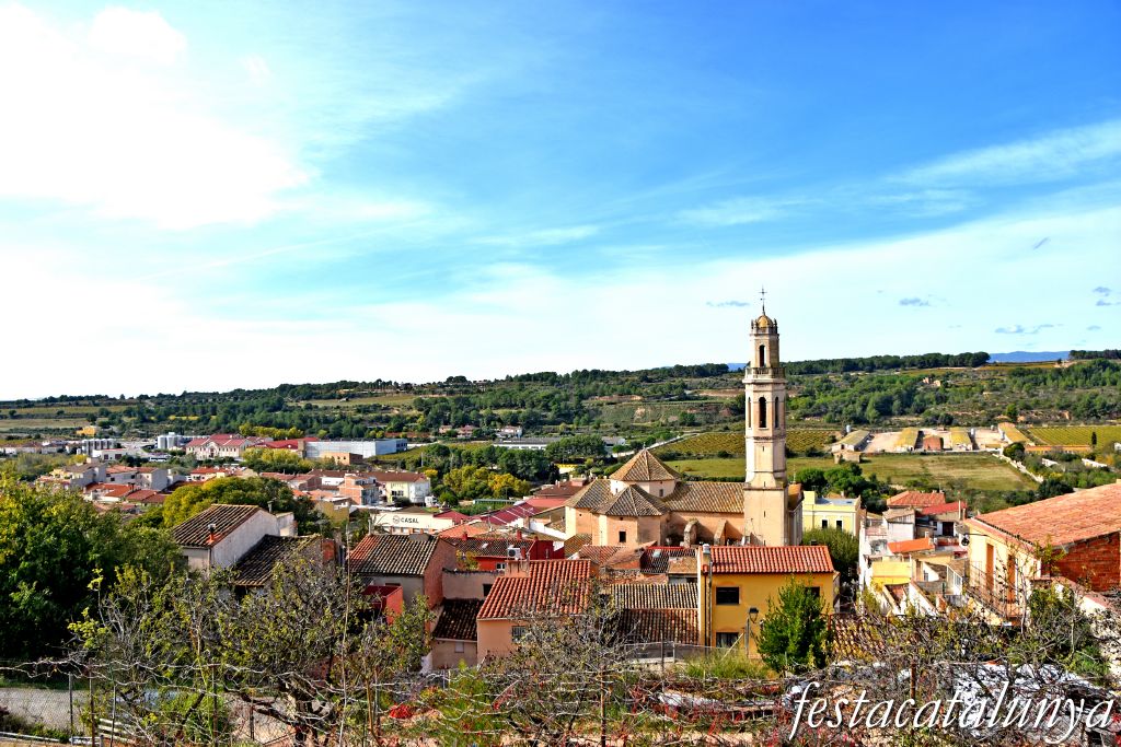 Vila-rodona - Vistes panoràmiques des del castell 