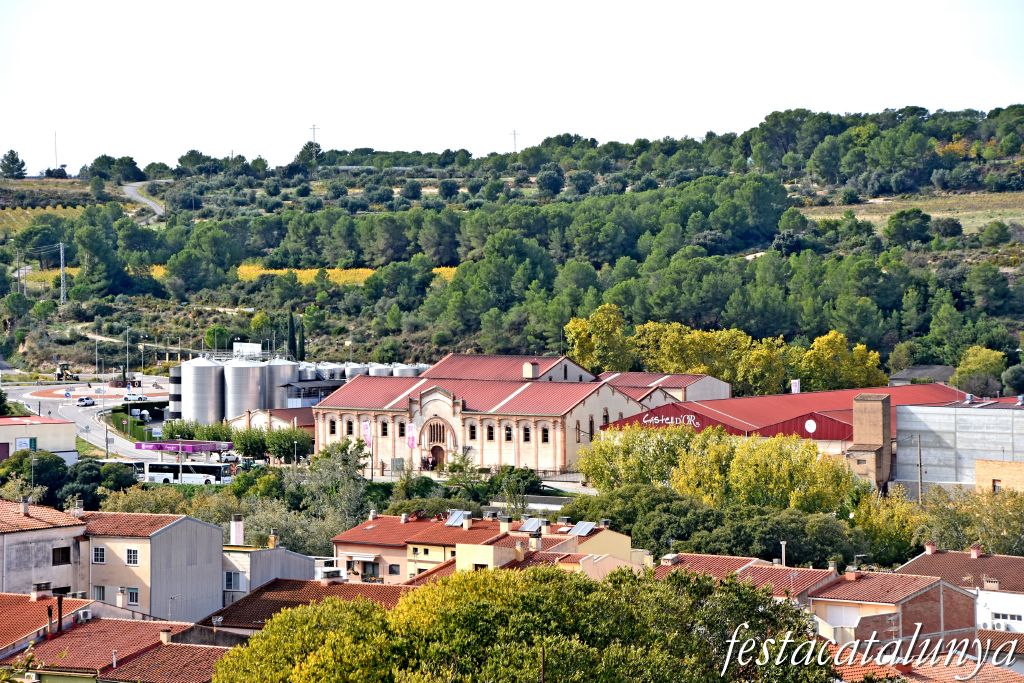 Vila-rodona - Vistes panoràmiques des del castell 