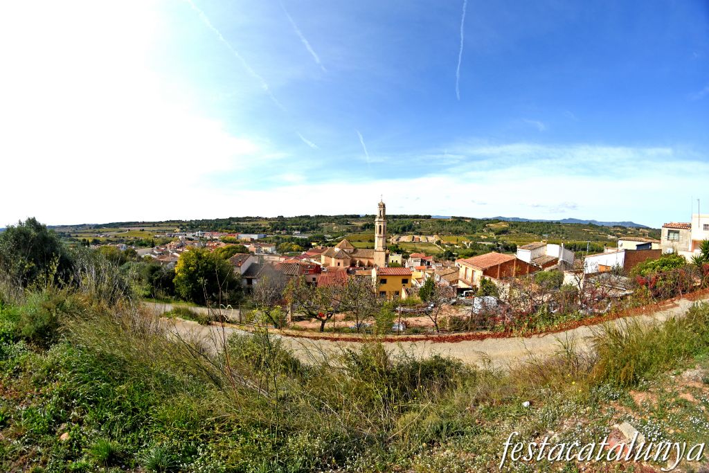 Vila-rodona - Vistes panoràmiques des del castell 