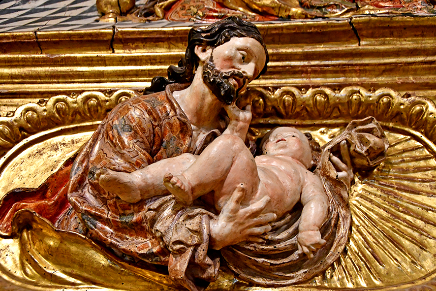 Retaule de Santa Maria Magdalena a l'església parroquial de Santa Magdalena del Pont d'Armentera ***