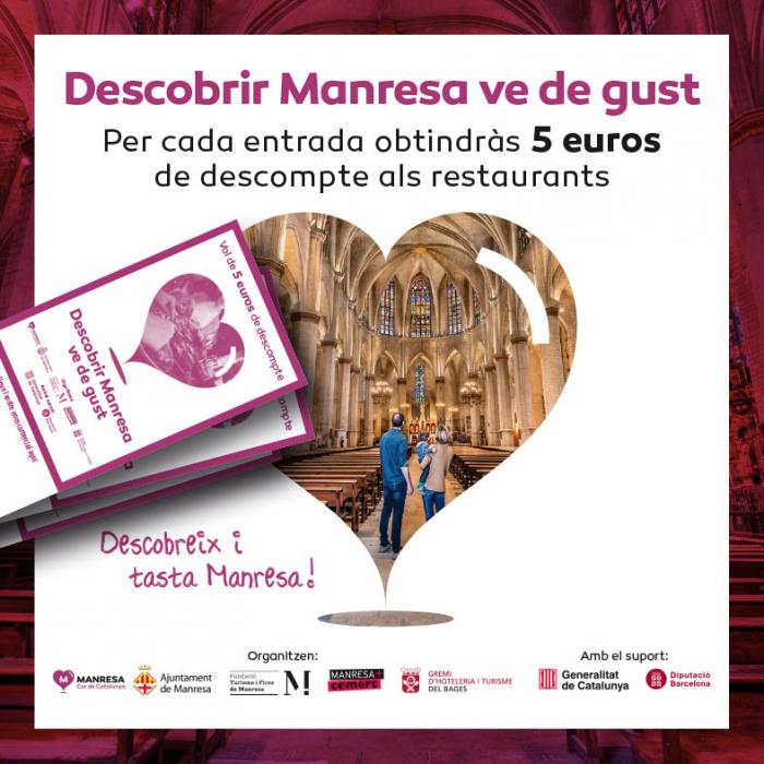 Descobrir Manresa ve de gust