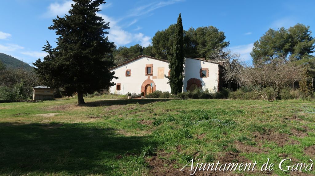 Masia can Llong i entorn a Gavà