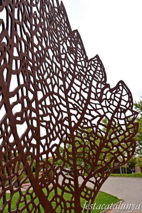 Sant Llorenç d'Hortons - Escultura el Pàmpol