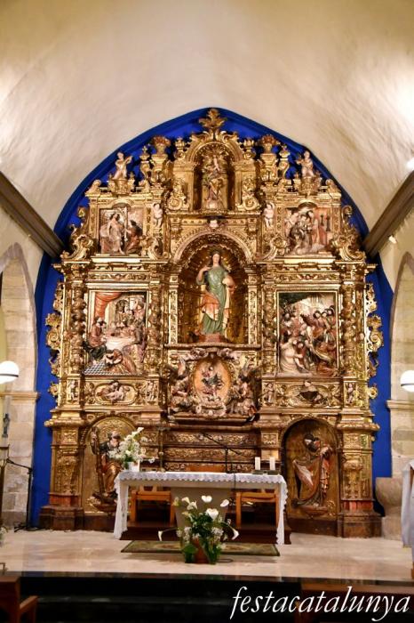 El Pont d'Armentera - Retaule de Santa Magdalena a l'església parroquial de Santa Magdalena 