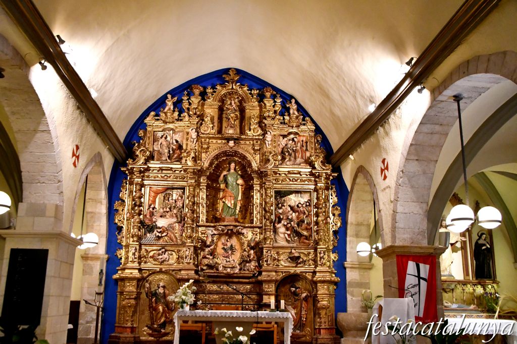 El Pont d'Armentera - Retaule de Santa Magdalena a l'església parroquial de Santa Magdalena 