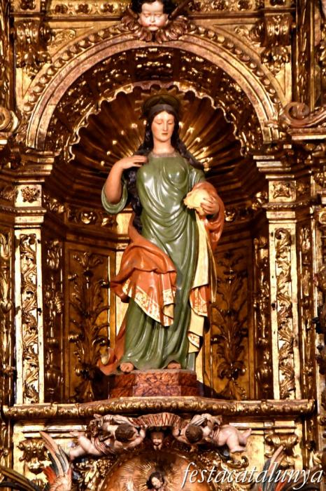 El Pont d'Armentera - Retaule de Santa Magdalena a l'església parroquial de Santa Magdalena 