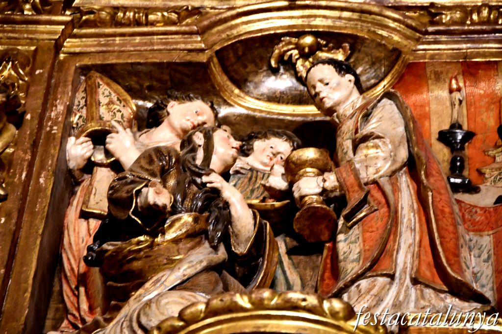 El Pont d'Armentera - Retaule de Santa Magdalena a l'església parroquial de Santa Magdalena 