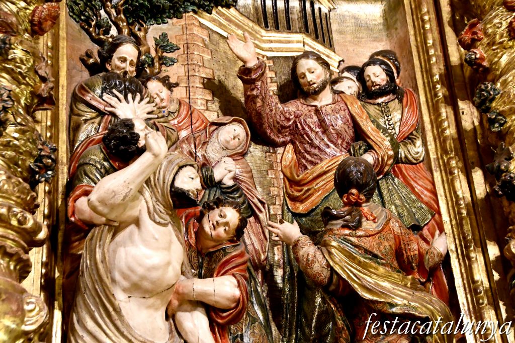 El Pont d'Armentera - Retaule de Santa Magdalena a l'església parroquial de Santa Magdalena 