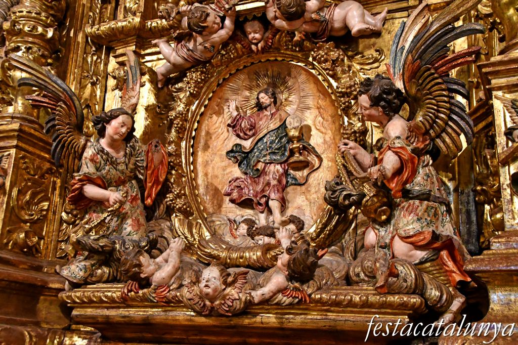 El Pont d'Armentera - Retaule de Santa Magdalena a l'església parroquial de Santa Magdalena