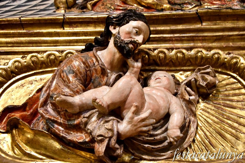 El Pont d'Armentera - Retaule de Santa Magdalena a l'església parroquial de Santa Magdalena 