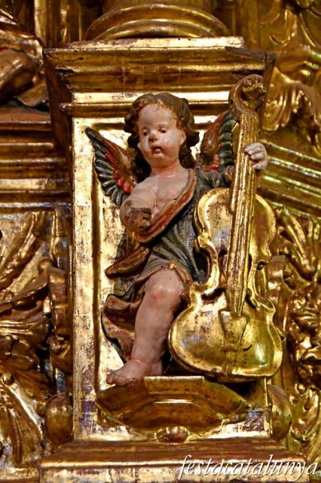 El Pont d'Armentera - Retaule de Santa Magdalena a l'església parroquial de Santa Magdalena 