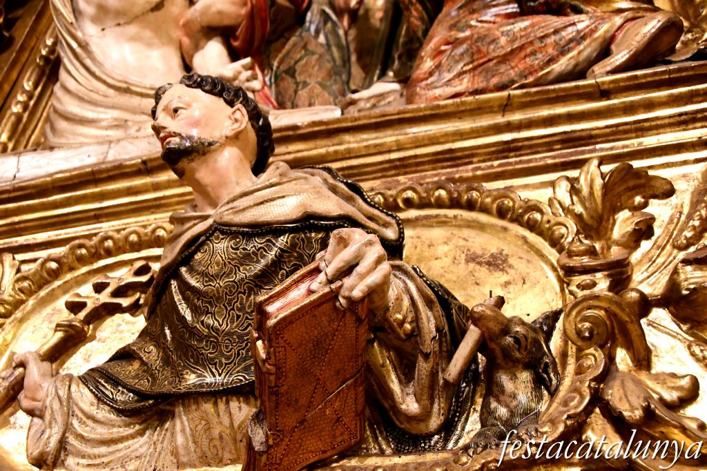 El Pont d'Armentera - Retaule de Santa Magdalena a l'església parroquial de Santa Magdalena 