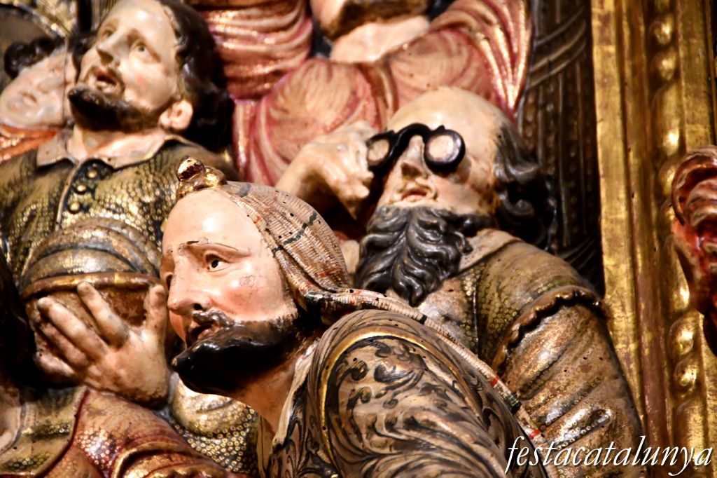 El Pont d'Armentera - Retaule de Santa Magdalena a l'església parroquial de Santa Magdalena 