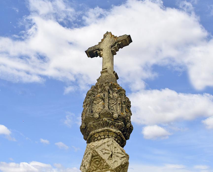 Creu de terme de Santes Creus a Aiguamúrcia