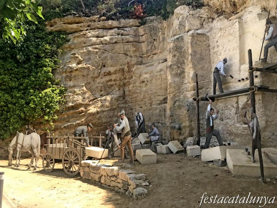 Castellet i la Gornal - Grup escultòric Els Picapedrers de Castellet