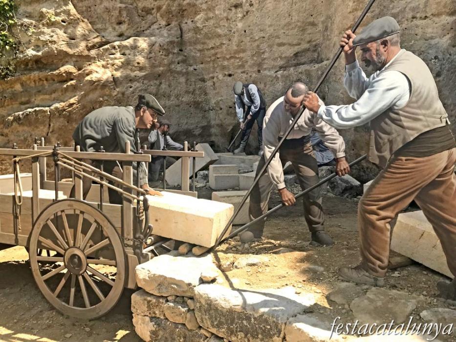 Castellet i la Gornal - Grup escultòric Els Picapedrers de Castellet