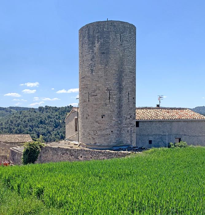Torre de Contrast i ermita de Sant Maur a Argençola