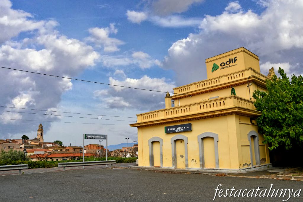 Nulles - Estació del tren de Nulles-Bràfim