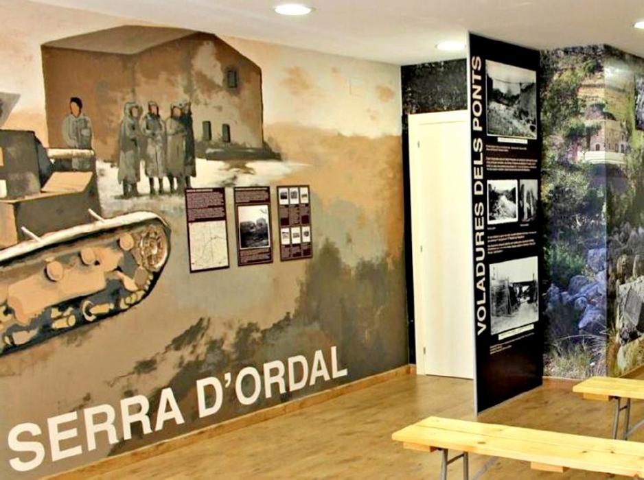 Subirats - Centre d’Interpretació de l'última defensa de Barcelona a Pago (Foto: Penedès Turisme)