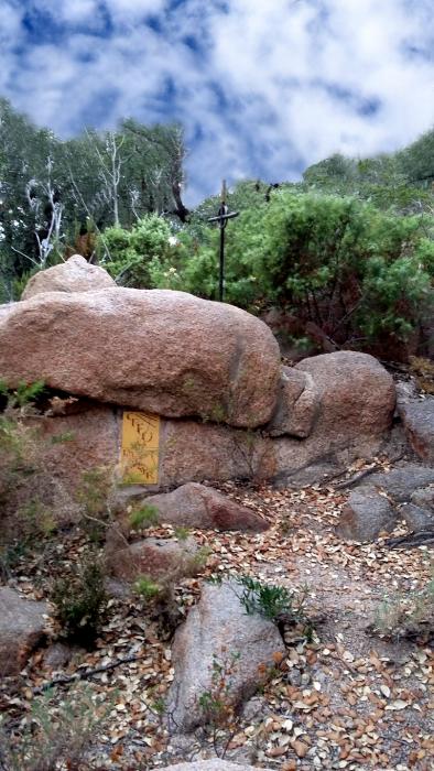 Santa Cristina d'Aro - Menhir de la Creu d'en Barraquer (Foto: Ajuntament)