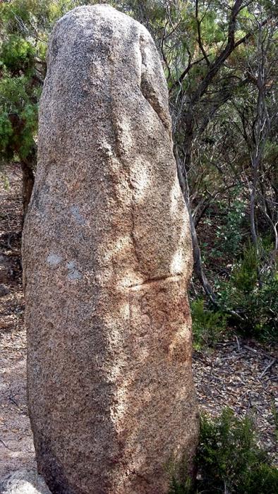 Santa Cristina d'Aro - Menhir de la Creu d'en Barraquer (Foto: Ajuntament)