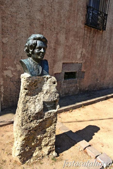 Santa Cristina d'Aro - Bust de Mercè Rodoreda a Romanyà 