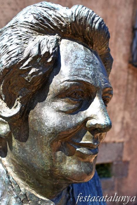 Santa Cristina d'Aro - Bust de Mercè Rodoreda a Romanyà 