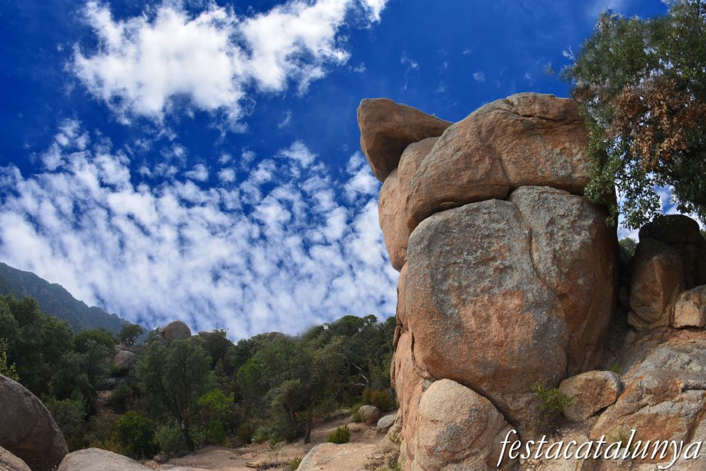 Santa Cristina d'Aro - Antiga pedra basculant de Pedralta 