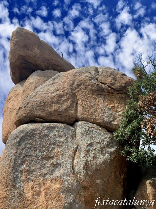 Santa Cristina d'Aro - Antiga pedra basculant de Pedralta 